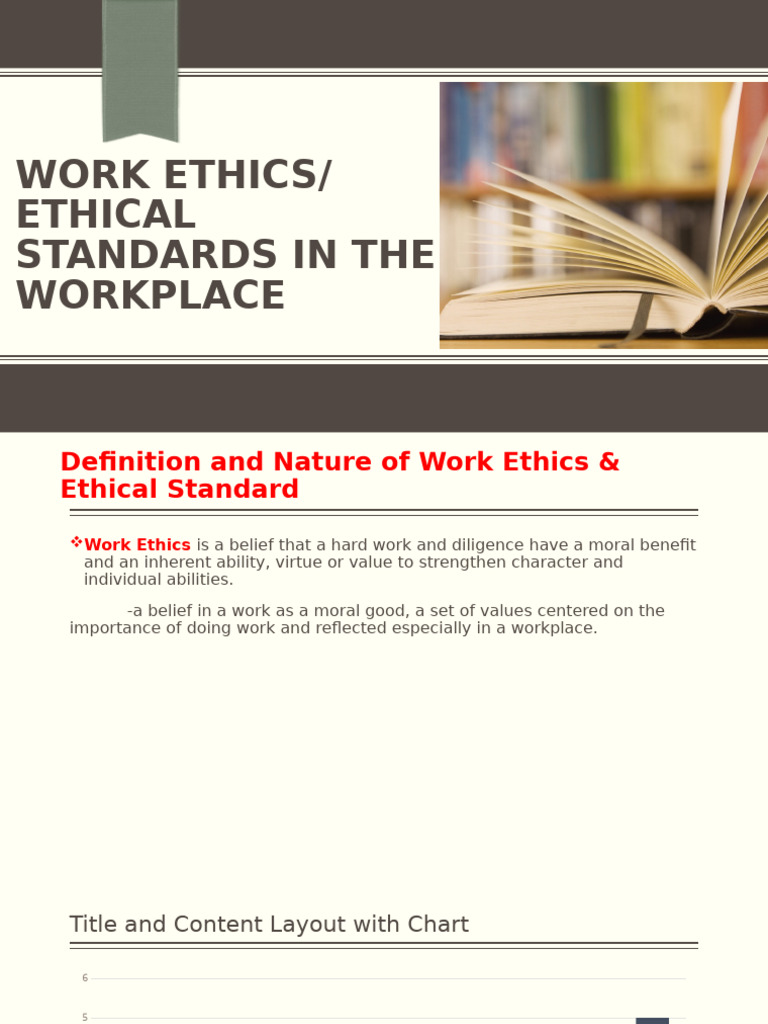 Understanding Work Ethics Standards | PDF