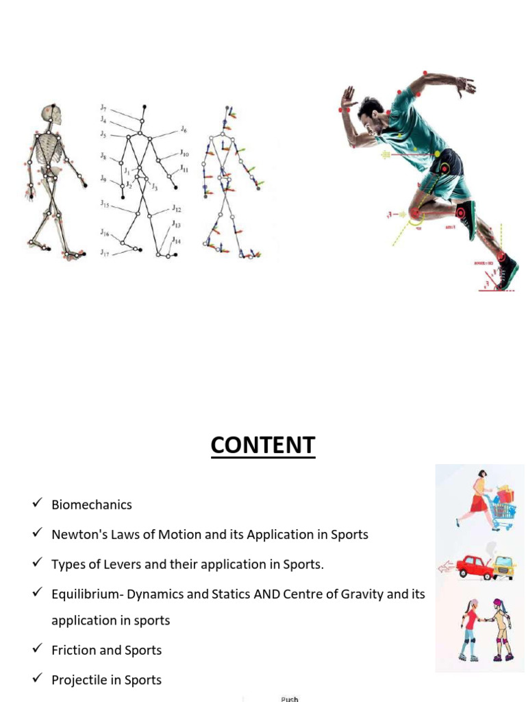 Sports Biomechanics: Principles & Applications | PDF | Friction | Lever