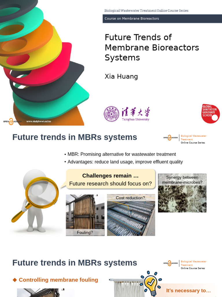 13.11 Future Trends in Membrane Bioreactor Systems | PDF | Membrane ...