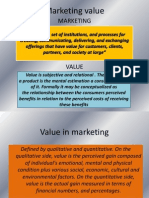 Marketing Value-Seminar Slide