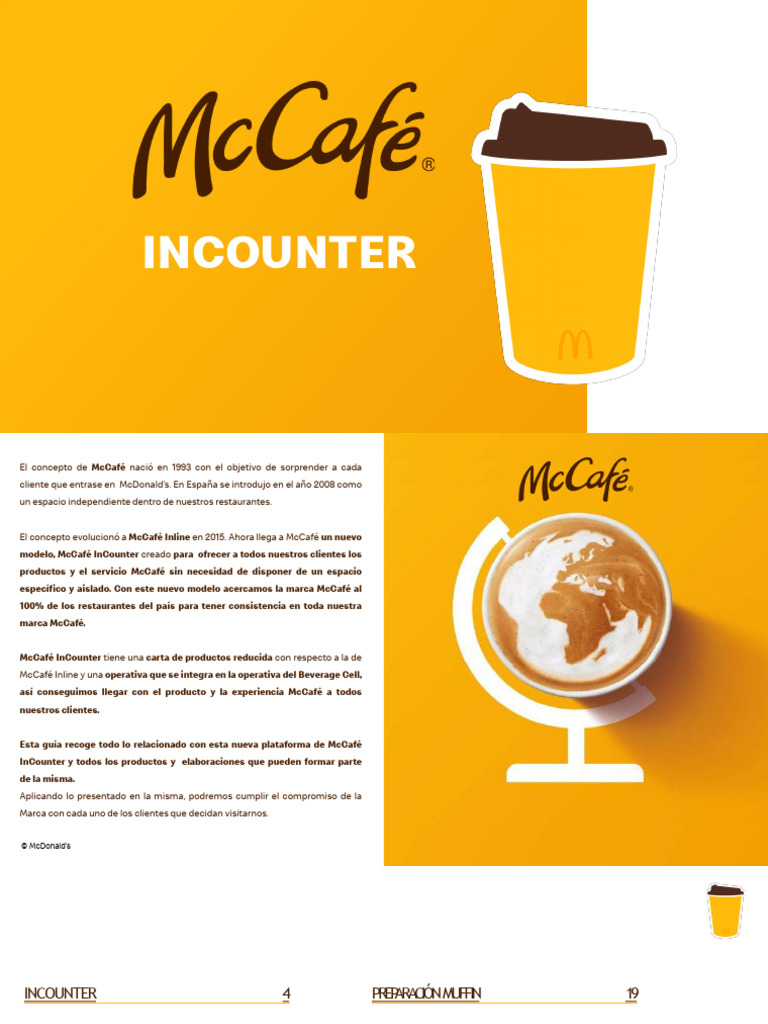 McCafe Incounter 2023 V3 | PDF | café | Panes