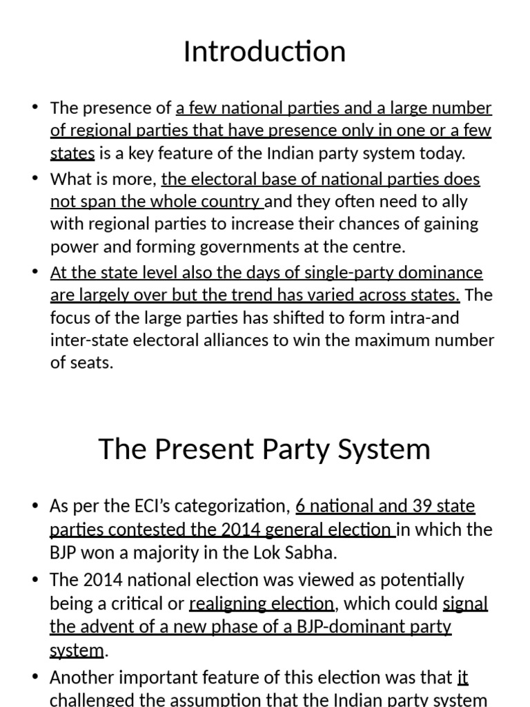 Dynamics of India's Party System | PDF | Bharatiya Janata Party | Elections