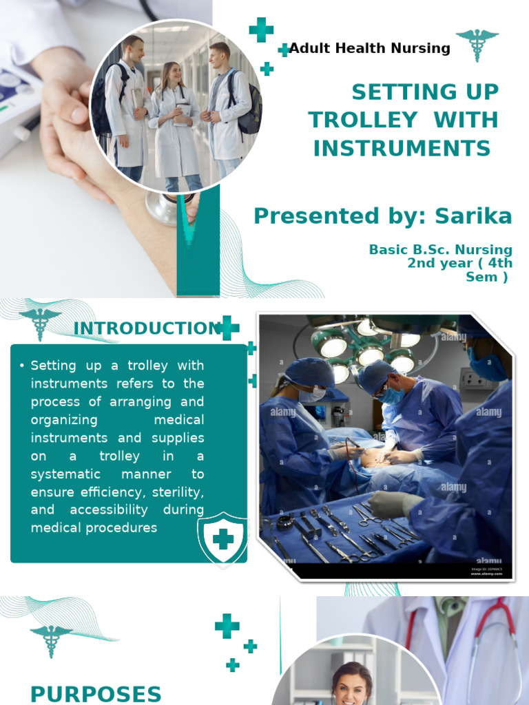 Setting Up Medical Instrument Trolley | PDF | Clinical Medicine ...