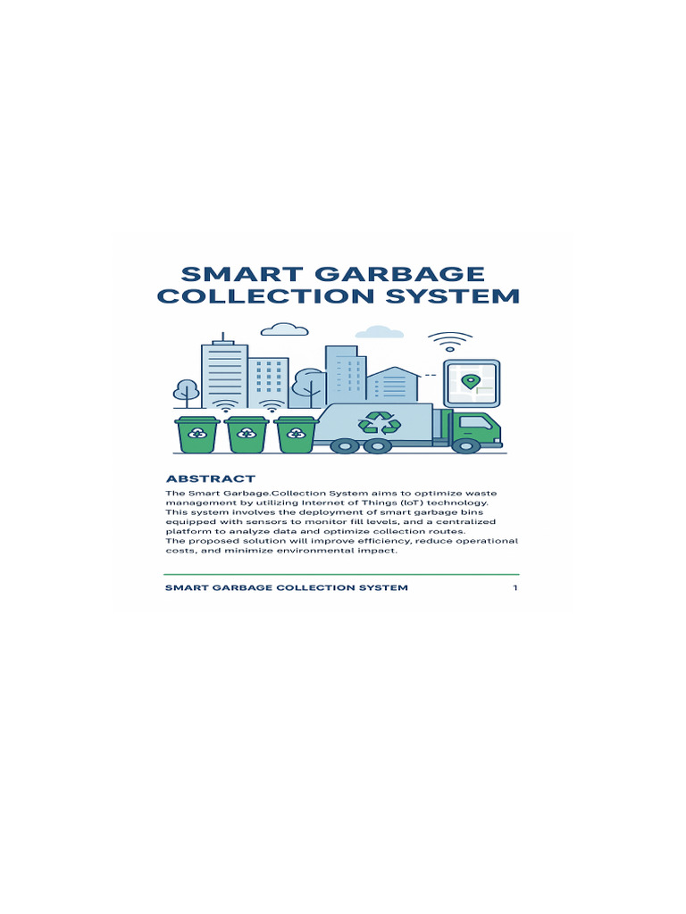 IoT-Based Smart Garbage Collection System | PDF | Internet Of Things ...