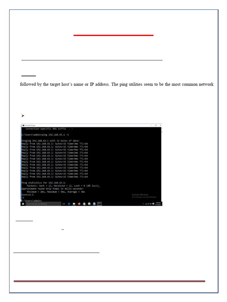 Assignment 2.2 | PDF | Computer Network | Ip Address
