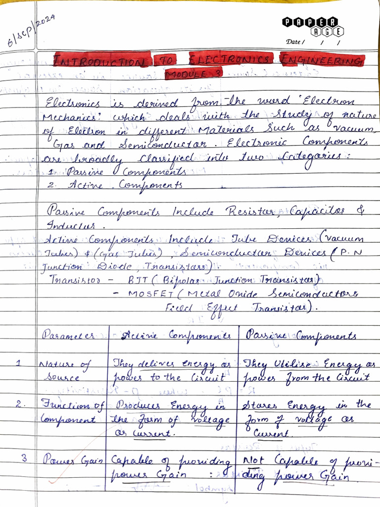 Module 3 Part 1 Notes | PDF