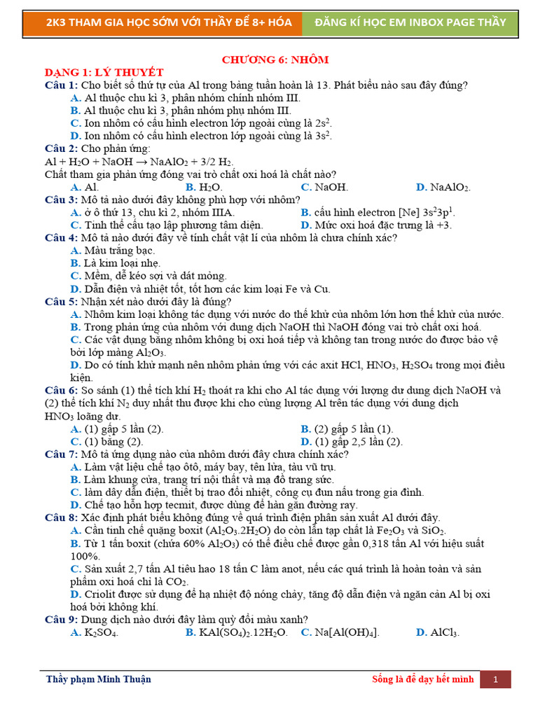 Chương 6 - Nhôm | PDF