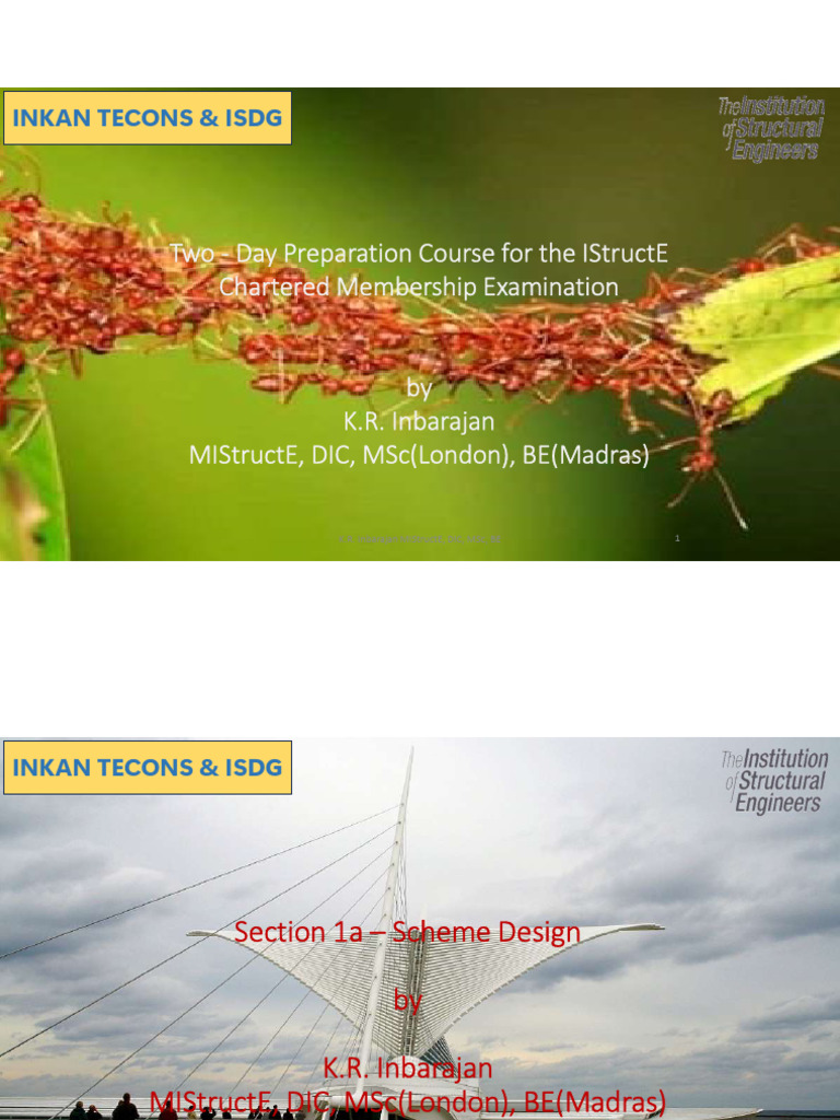 IStructE Exam Prep: Structural Design Course | PDF | Beam (Structure ...