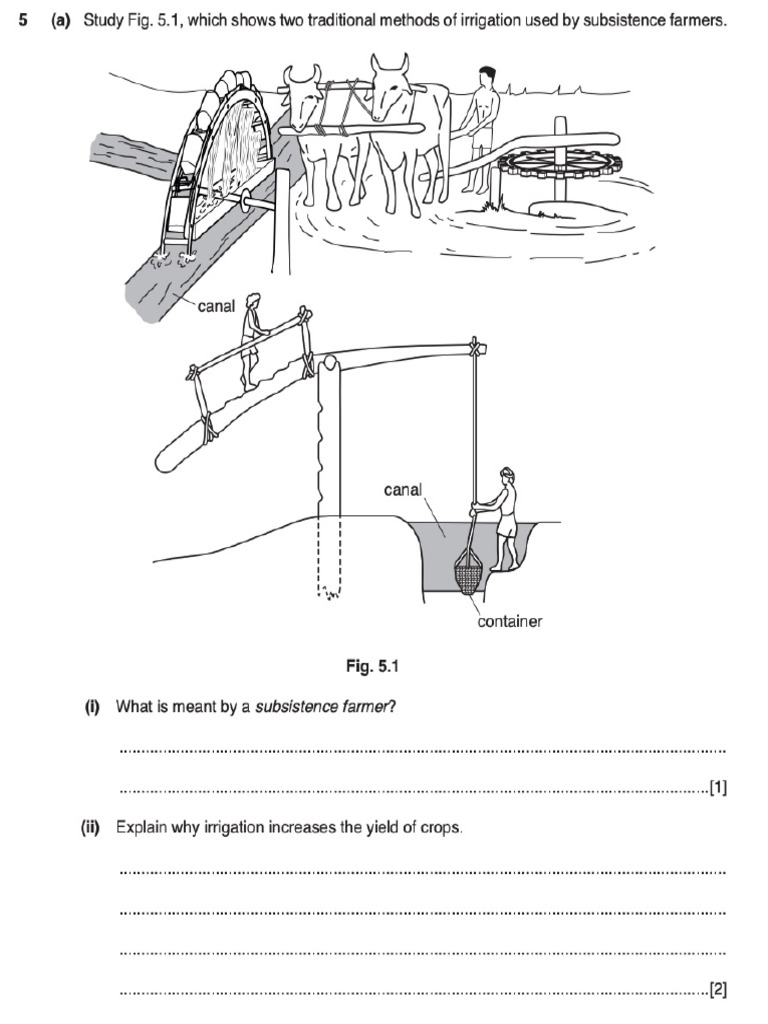 IGCSE Geography 2019 Past Paper | PDF