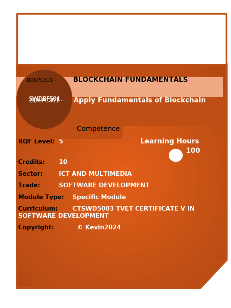 Blockchain Fundamentals Overview | PDF | Cryptocurrency | Bitcoin