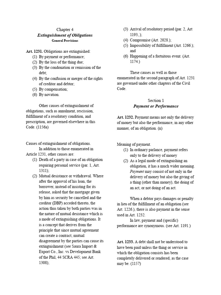 section 1 and 2 | PDF | Guarantee | Payments