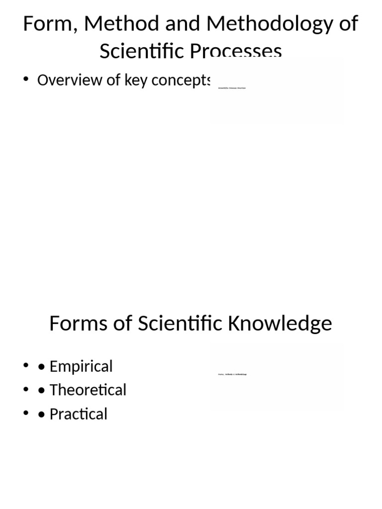 Scientific Process | PDF