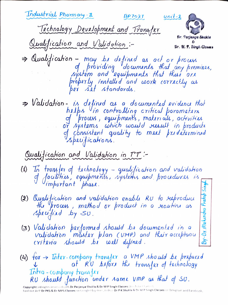 Qualification and Validation in Pharma | PDF