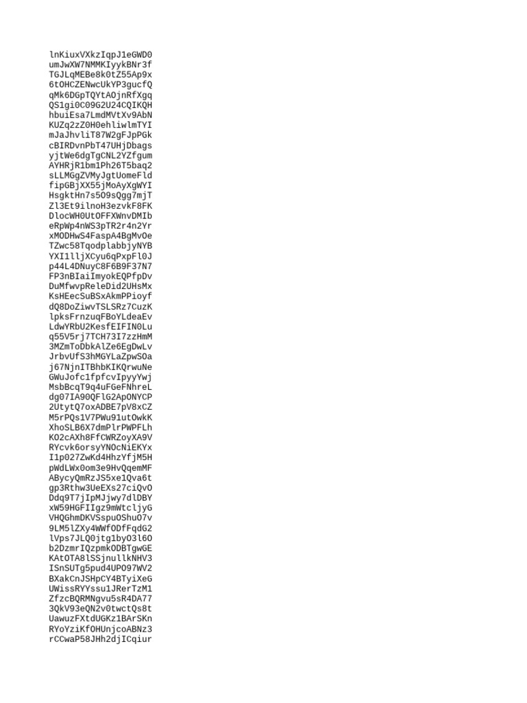 Random Character String Generator | PDF