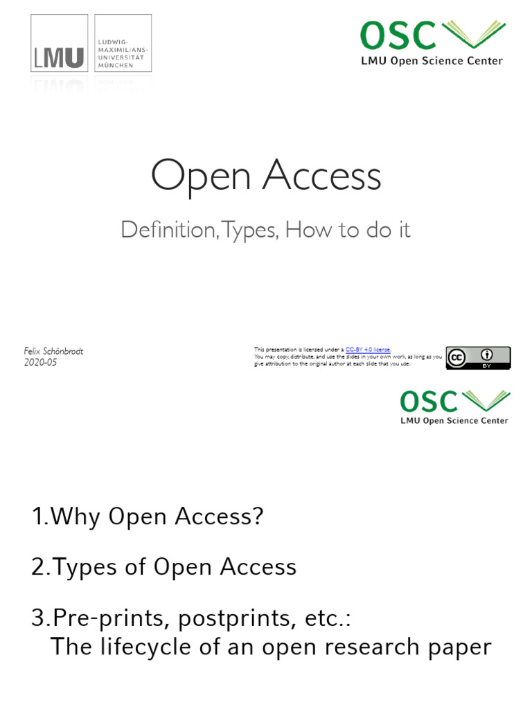 Understanding Open Access Publishing | PDF | Open Access | Academia