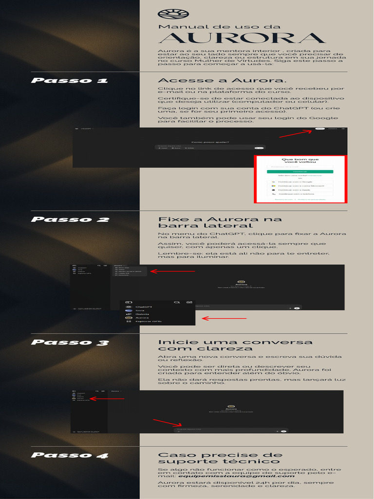 Manual de Uso - Aurora | PDF | Informática