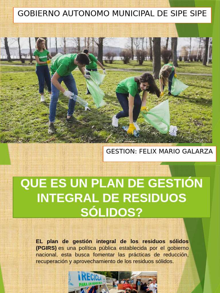 Pdmgirs Educacion Ambiental | PDF | Residuos | Gestión de residuos