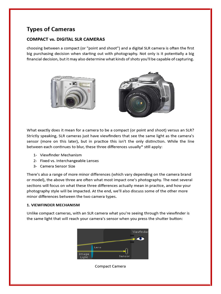 lec 2 | PDF | Camera | Single Lens Reflex Camera