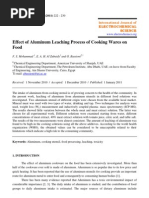 Download Effect of Aluminum Leaching Process of Cooking Wares on Food by Adam Alami SN95147901 doc pdf