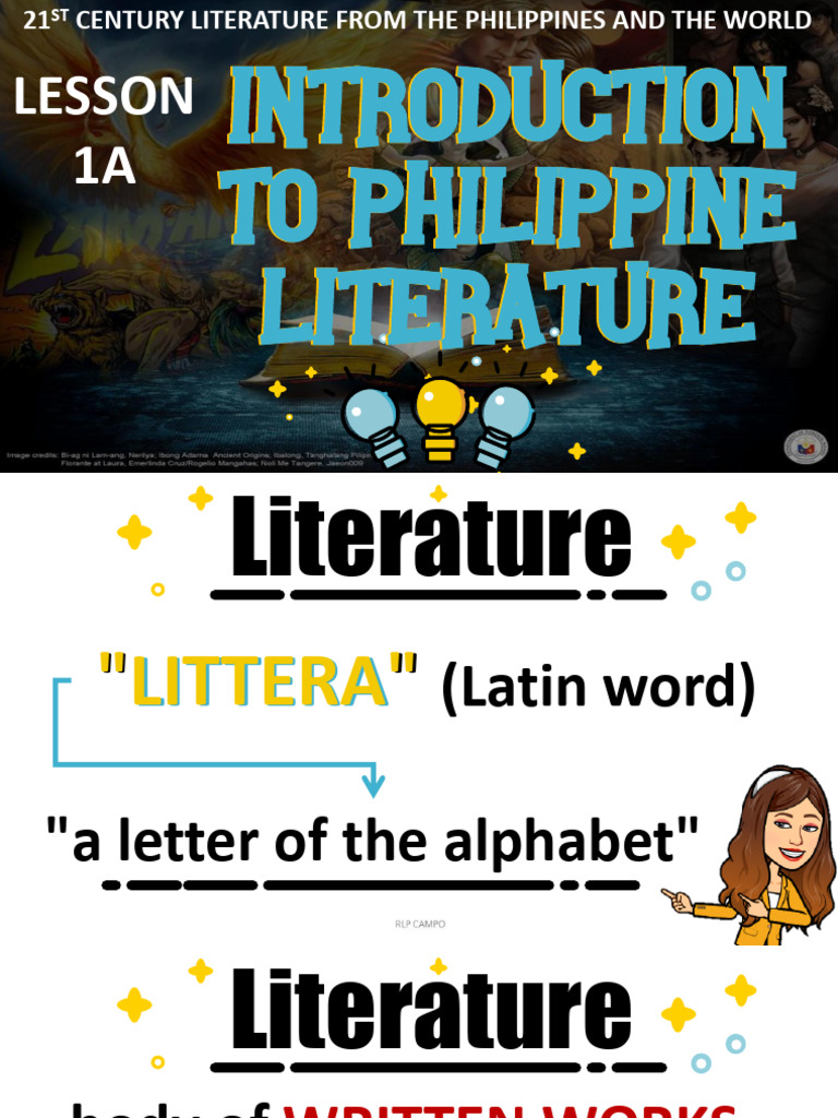 Philippine Literature Overview and Forms | PDF