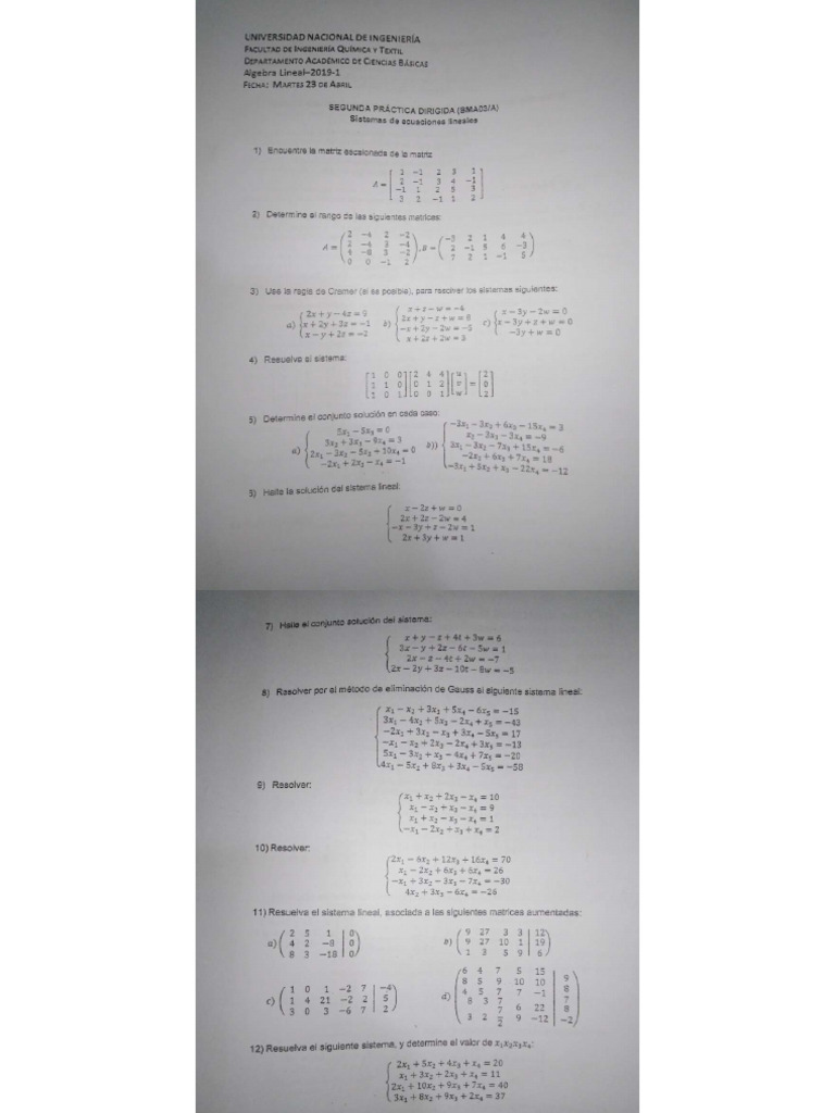 2da Dirigida 19-1 | PDF