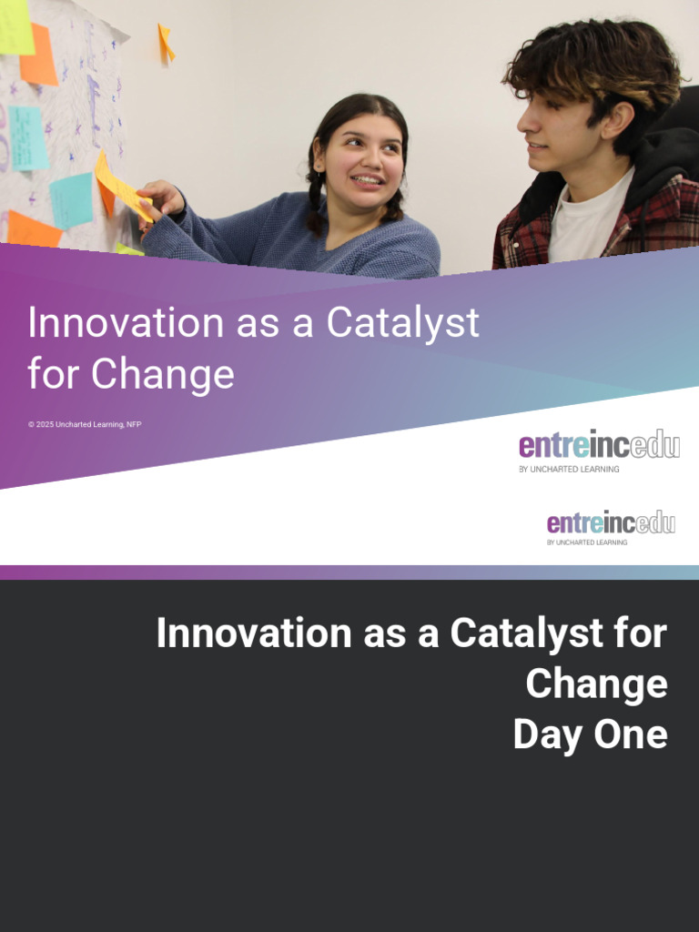 Innovation As A Catalyst For Change PDF Mindset Learning