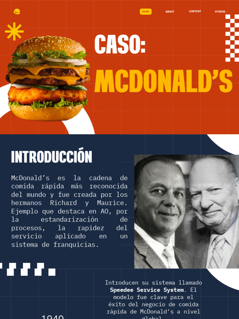 Eficiencia del Sistema Speedee en McDonald's | PDF | Mc Donald's ...