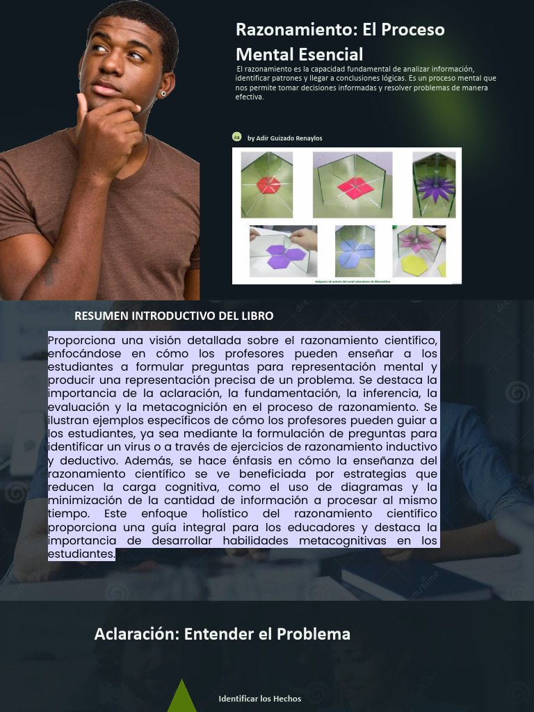 Enseñanza del Razonamiento Científico | PDF | Razón | Razonamiento ...