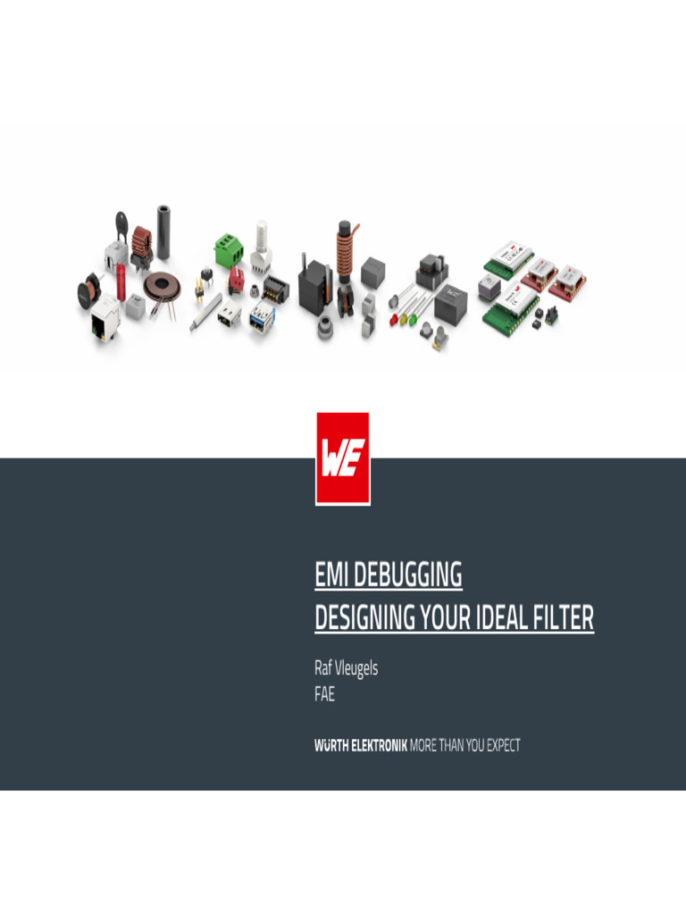 Emi Debugging Designing Your Ideal Filter | PDF | Inductor ...