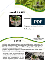 Presentación 1  Robot e-puck