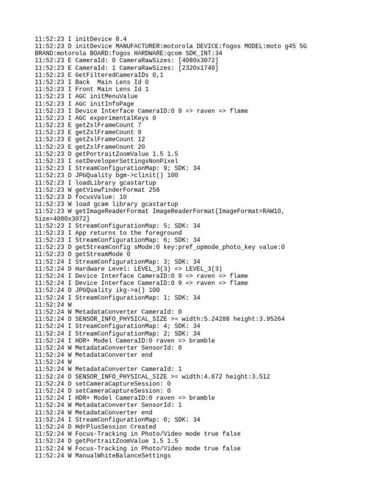 Log 20251111 | PDF | Software Development Kit | Computing