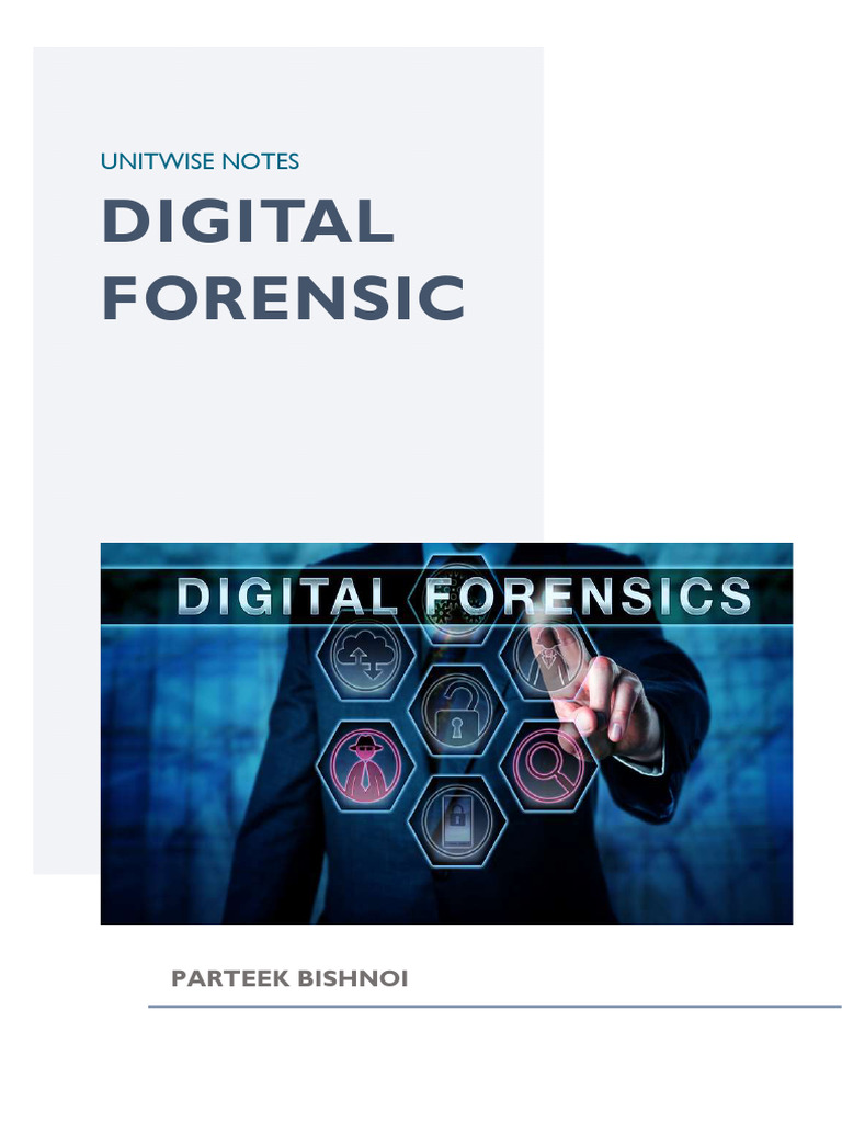 Digital Forensics Overview and Applications | PDF | Computer Data ...