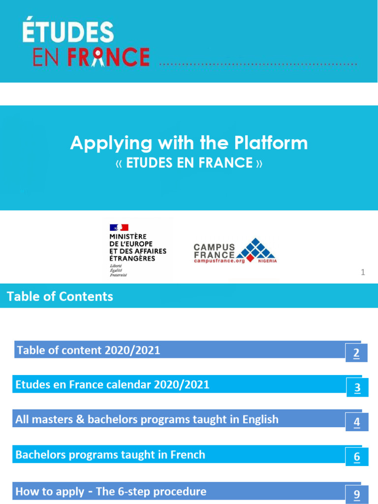Applying With The EEF Procedure Complete - 5 | PDF