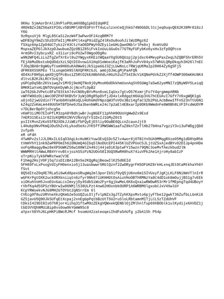 Encrypted Data String Analysis | PDF