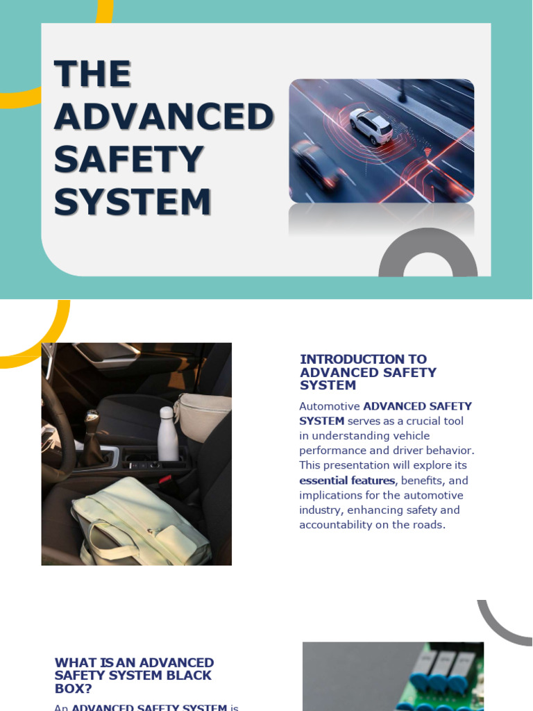 E11 Adavanced Safety System - Roll No. 5,6,7,8,9,10 | PDF