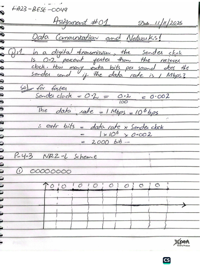 Assignment 1 DCN | PDF