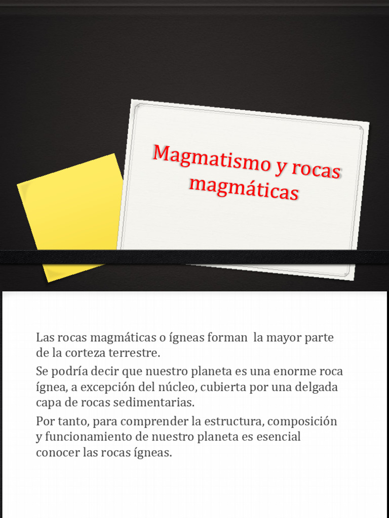 Magmatismo y Formación de Rocas Ígneas | PDF | Roca ígnea | Magma