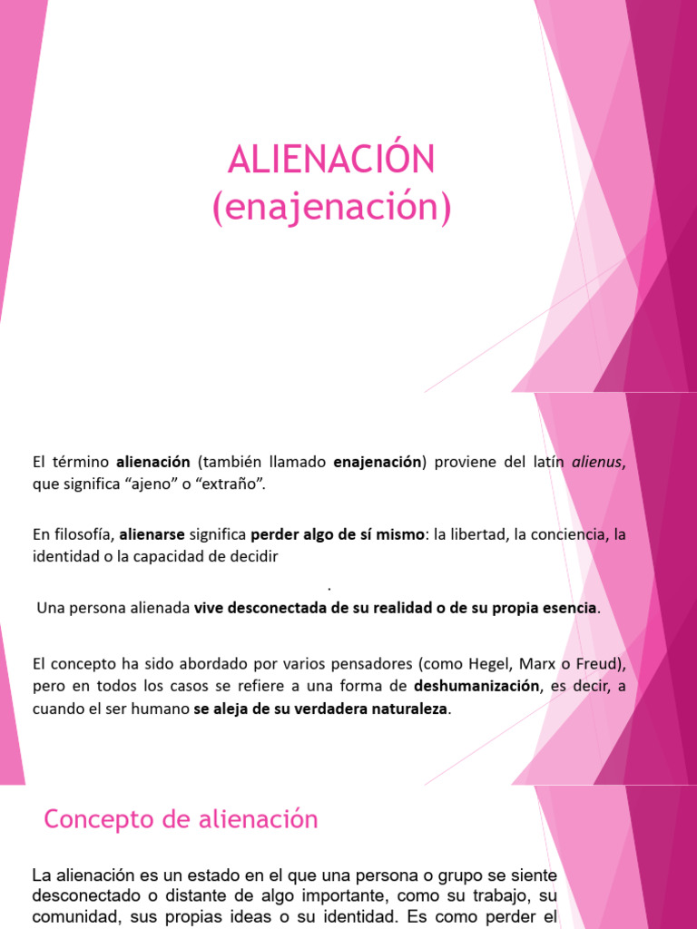 Comprendiendo la Alienación Humana | PDF | Alienación social ...