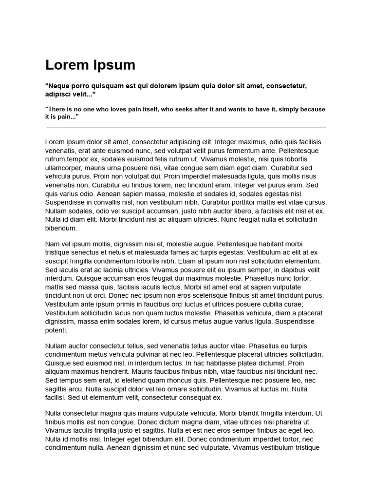 Lorem Ipsum: "Neque Porro Quisquam Est Qui Dolorem Ipsum Quia Dolor Sit ...