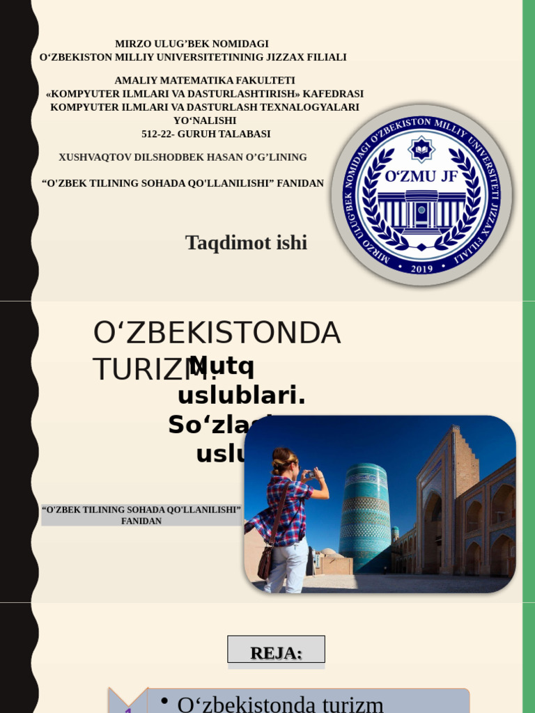 Nutq Uslubi | PDF