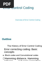 Error Control Coding