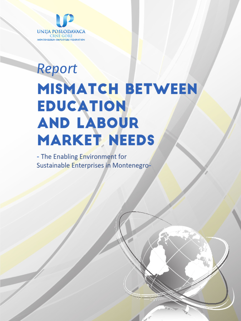 Education-Labour Market Mismatch in Montenegro | PDF | Labour Economics ...