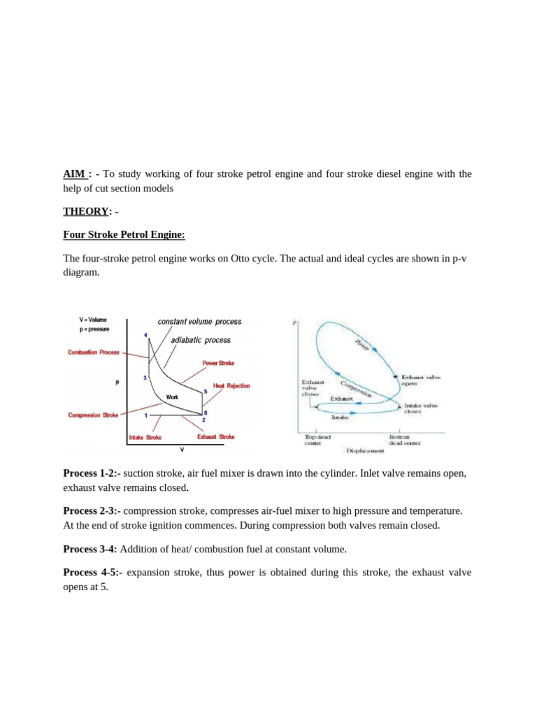 6me4 24 Thermal Engineering Lab I | PDF | Internal Combustion Engine ...