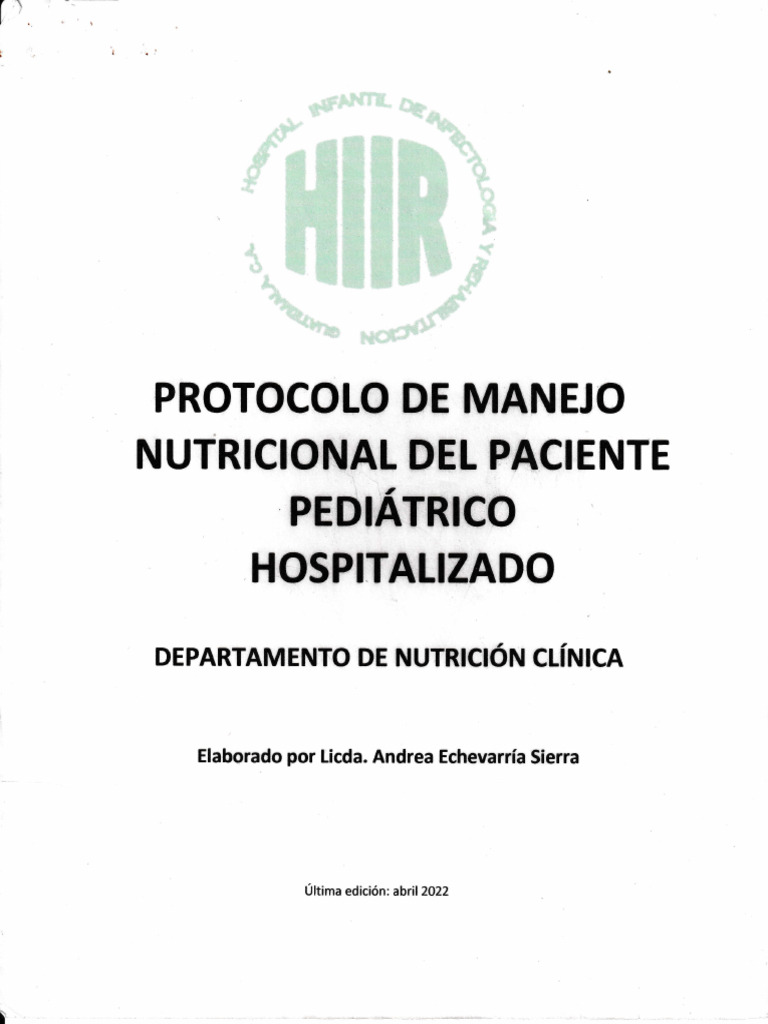PROTOCO HIIR | PDF