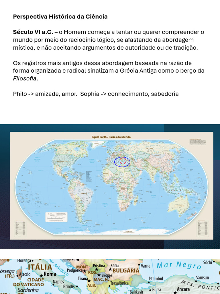 Evolução Histórica da Ciência e Filosofia | PDF | Science | Empiricismo