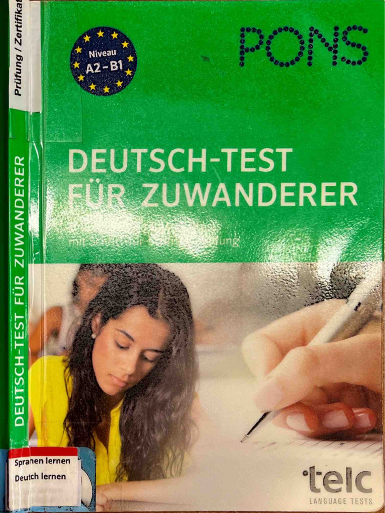 Deutsch Test Für Zuwanderer Pons | PDF