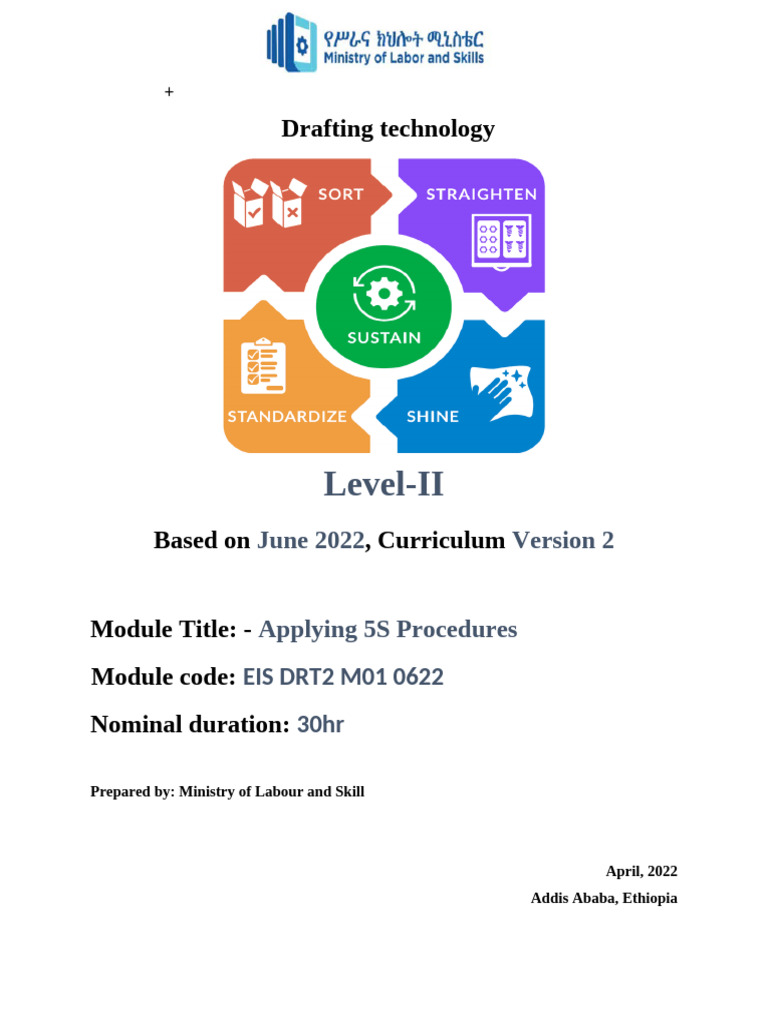 Applying 5S Procedures Training Module | PDF | Occupational Safety And ...