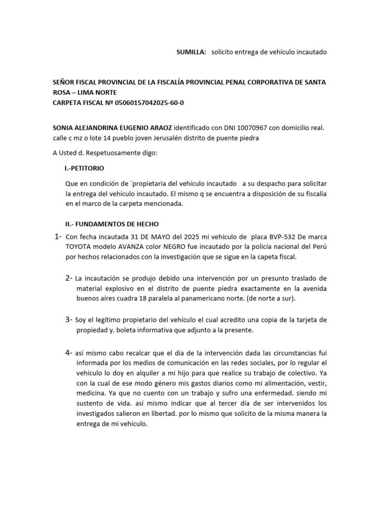 SUMILLA | PDF | Fiscal | Justicia