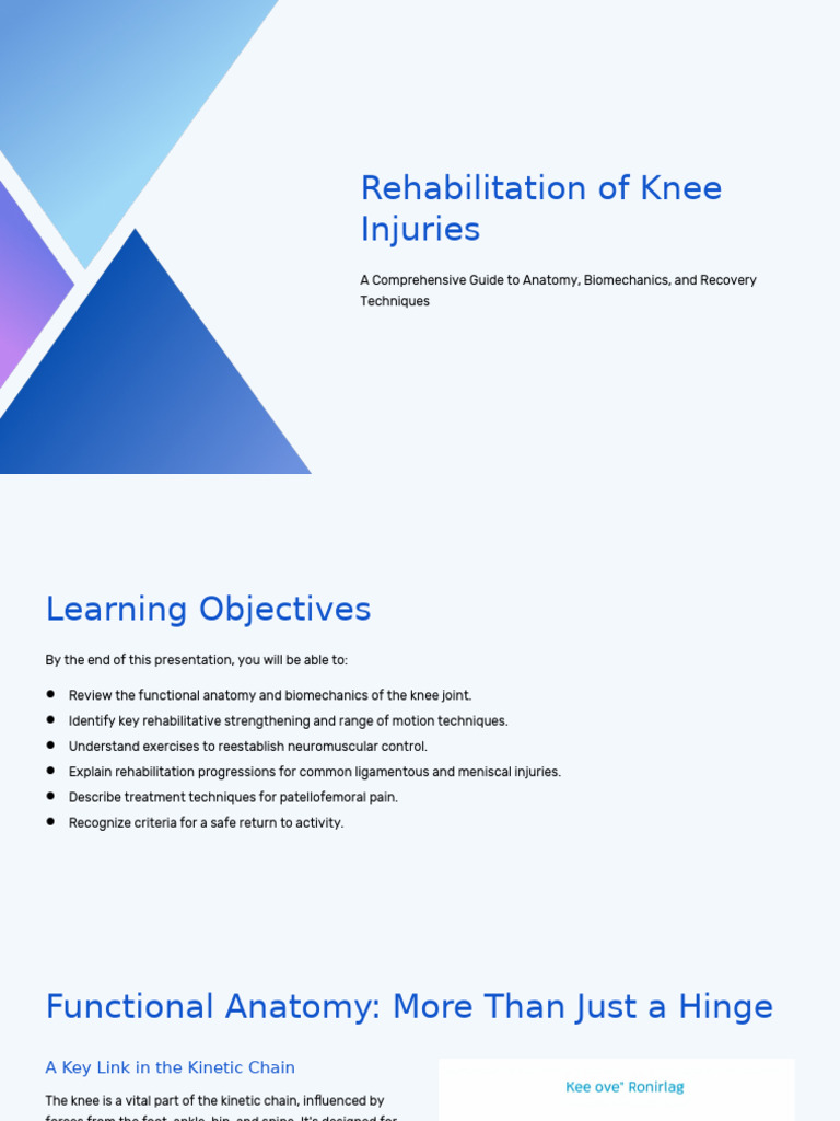CH 21 Rehabilitation of Knee Injuries | PDF | Knee | Limbs (Anatomy)