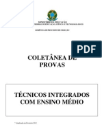 Coletanea Cursos Tecnicos Integrados 2012